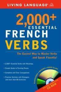 Learn French Verbs Vocabulary Book